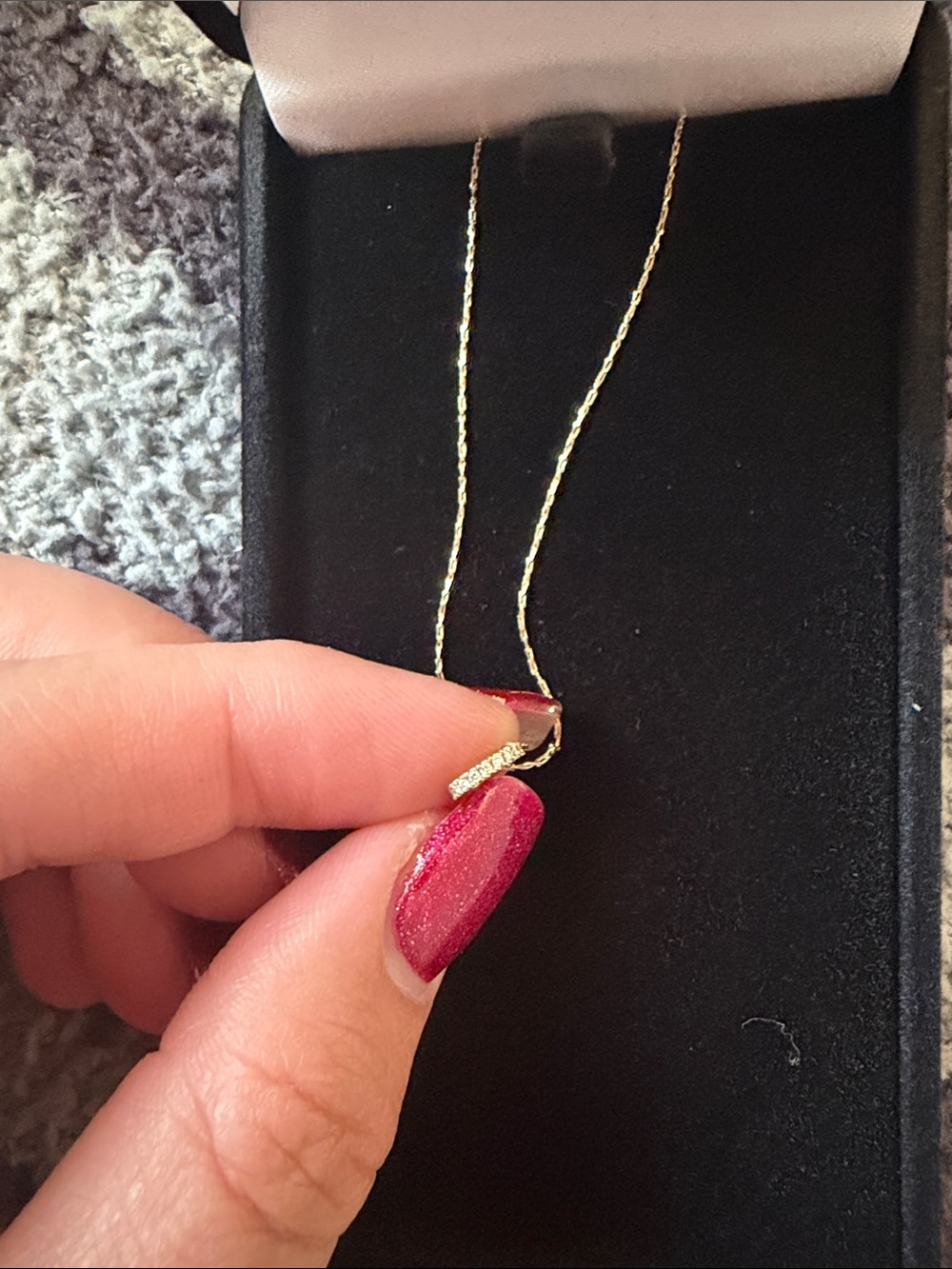 Catbird Diamond Fairy Light Charm & Chain